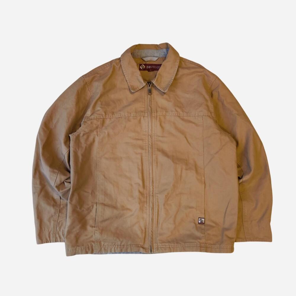 Dri Duck tan duck canvas jacket